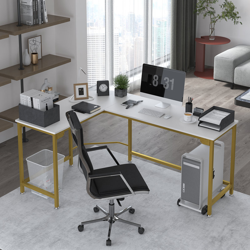 Arlee l shaped desk discount